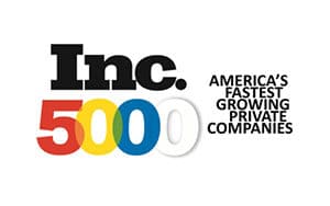 Inc 5000 America's fastest growing private companies