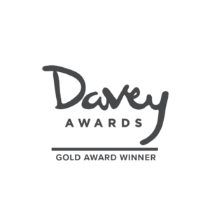 Davey Awards gold award winner logo